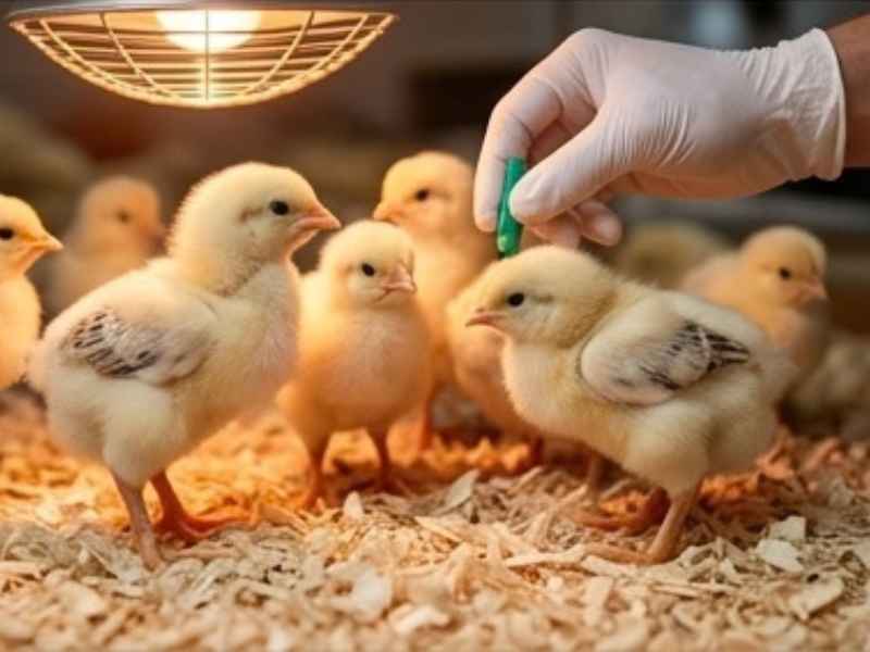 Vaccination Schedule for Broiler Chickens | Today's Chicken 4 eyedrops chicks